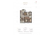 太原龙湖天鉅户型图-四室两厅两卫128㎡