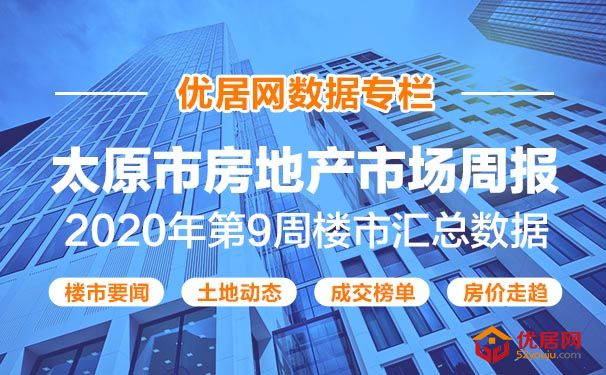 优居网周报：2020年第9周太原房地产市场报告
