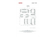 万科蓝湾传奇 169㎡户型图