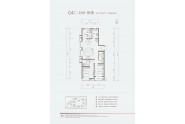 国投赞城119平米户型图