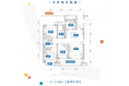 华侨城天鹅堡105㎡户型