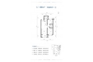 保利和悦华锦88㎡户型图