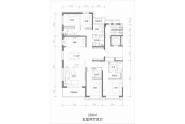 万达龙樾府280㎡五室两厅四卫户型