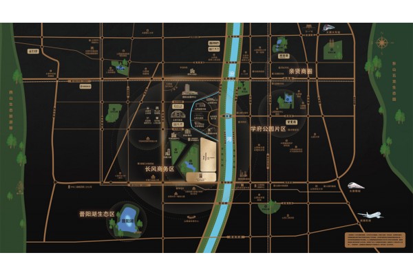 太原瑞府项目区位图