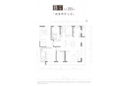 太原瑞府233㎡四室两厅三卫户型图